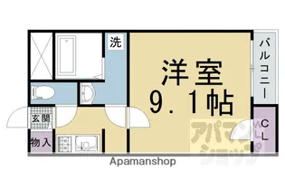 レオネクストMATSUOII【104号室】の間取り