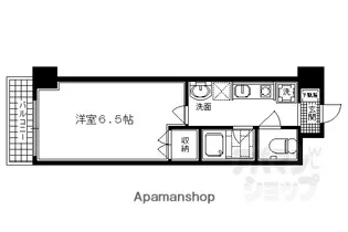 ボンネール葵【307号室】の間取り