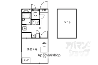 レオパレスHM【2階】の間取り