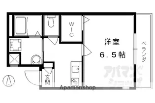 レンジ御池【301号室】の間取り