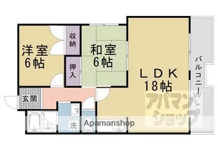 パラッシオ.アイ【1-A号室】の間取り