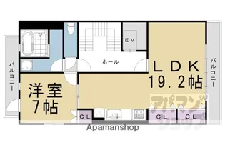 栄幸堂ビル【3F号室】の間取り