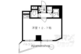 藤和シティスクエア烏丸丸太町【602号室】の間取り