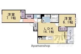 STグランツ【3階】の間取り