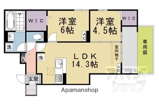 STグランツ【1階】の間取り