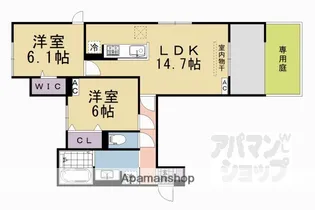 STグランツ【1階】の間取り