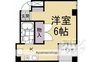 アルティスタ四条梅津【305号室】の間取り