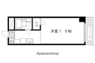 POIKA四条烏丸【8-A号室】の間取り