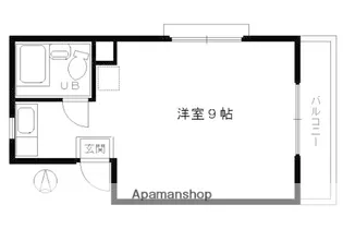 サンライズ嵯峨【B-5号室】の間取り