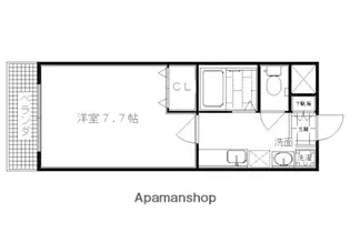 桂川ショウエイマンション【103号室】の間取り