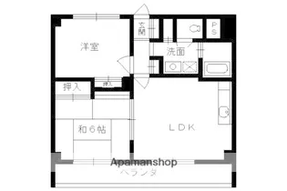 清光ハイツ【204号室】の間取り