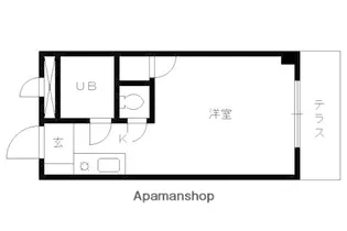 パビヨン宇多野【302号室】の間取り