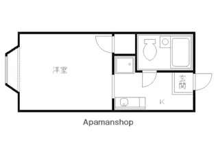 シャトルMISUZU【202号室】の間取り