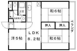 エス・テラス桂【402号室】の間取り