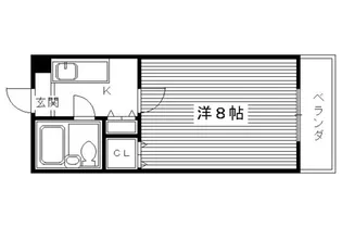 インペリアル桜【B308号室】の間取り