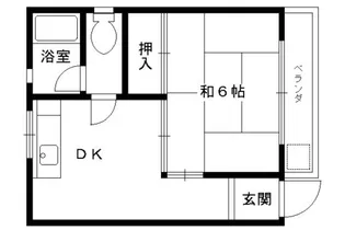 きよしマンション【302号室】の間取り