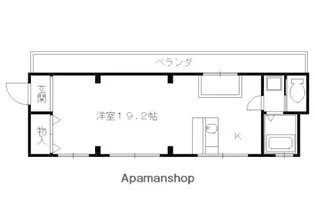 プラザビル【401号室】の間取り