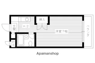 EXE’88【102号室】の間取り