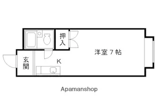 テラスワン17【101号室】の間取り