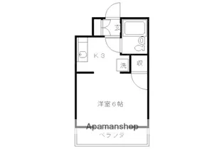 サン嵐山【205号室】の間取り