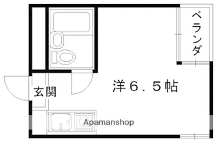RIN’Sコーポラティヴハウス【101号室】の間取り