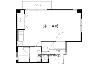 ランブラス桂水築町【303号室】の間取り