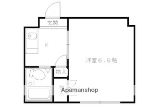 ヴィラ藤ヶ森【105号室】の間取り