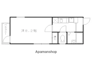 グレイスホーム【203号室】の間取り