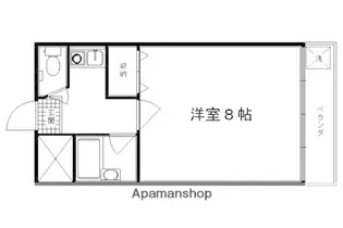 1Kの間取り画像