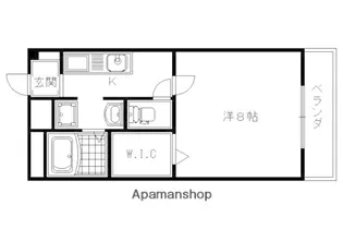 アネックス桂【202号室】の間取り