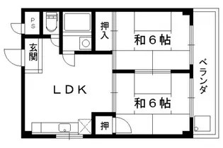 グレース嵐山【3階】の間取り