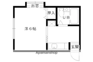 メゾン・グランドール【101号室】の間取り