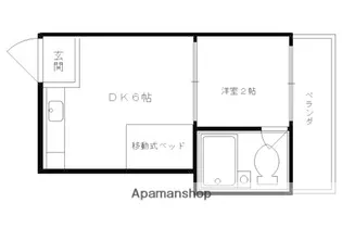 第1レジデンス春田【150号室】の間取り