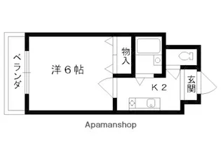 GREENPARKII【311号室】の間取り