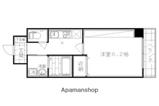 GRAND ETERNA京都西京極【603号室】の間取り