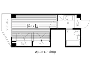 EIGHTYーEIGHT 樋野本【202号室】の間取り