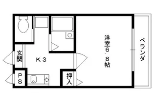 AFTER BASE 樫原【3階】の間取り