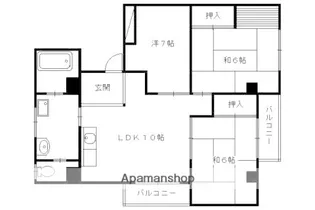 グランドハイツドリーム【4階】の間取り