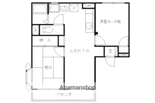 リバティハウス樟家【203号室】の間取り