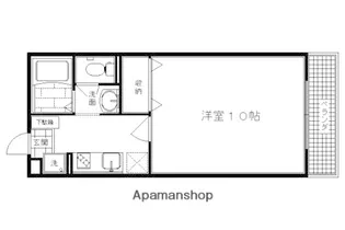 グランドール【A-203号室】の間取り