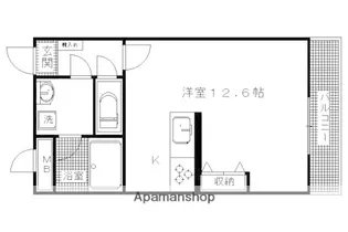 シャルレ11番館【202号室】の間取り