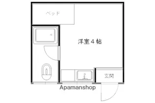 七福荘【101号室】の間取り