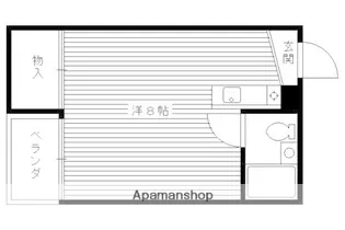 ポデスタハイツ【2階】の間取り
