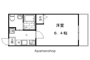 E’Z太子道【4階】の間取り