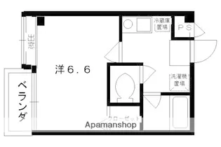 ポルトボヌール【1階】の間取り