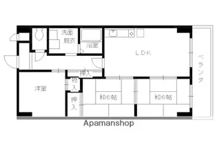 アビジット【502号室】の間取り