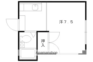 ポルタリブレ【3B号室】の間取り