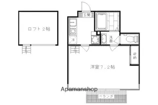 アブティール桂西口【4-C号室】の間取り
