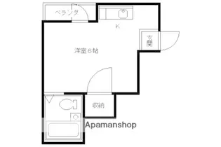 翠ビル【403号室】の間取り