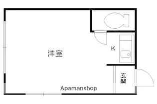 ロイヤルハイツアオキ【203号室】の間取り